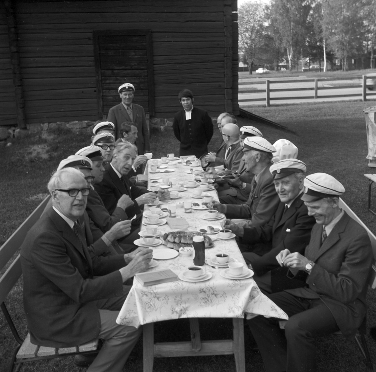 Tierps manskör, Svenska flaggans dag, Uppland 1972