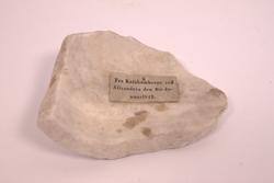 Stenstykke fra katakombe i Alexandria, Egypt