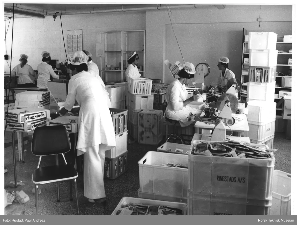 Pølsefabrikk mm, Ringstad, Stranda -DEXTRA Photo / DigitaltMuseum