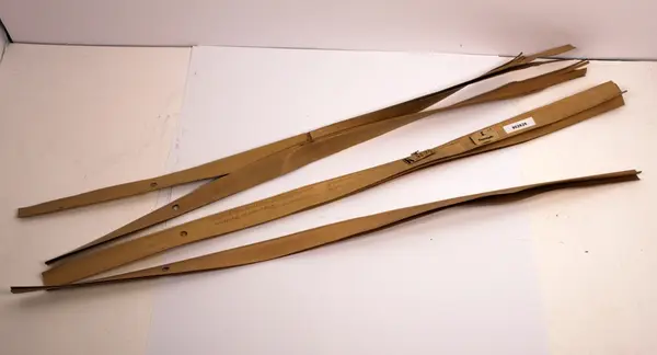 Malebarisk manuskrift, skrevet på 5 palmeblader