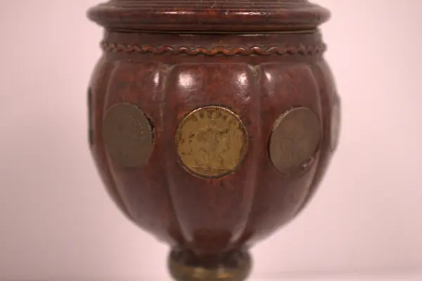 Alterkalk fra St.Halvards kapell på Løvøya, 1662.