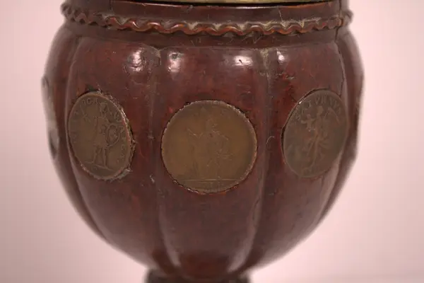 Alterkalk fra St.Halvards kapell på Løvøya, 1662.