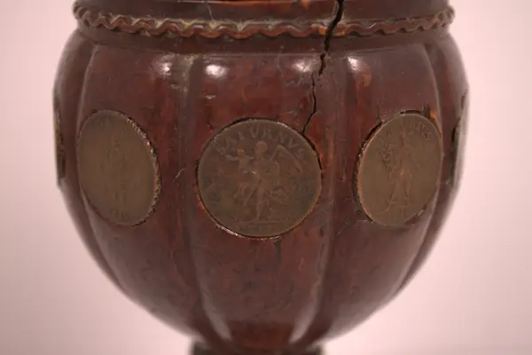 Alterkalk fra St.Halvards kapell på Løvøya, 1662.