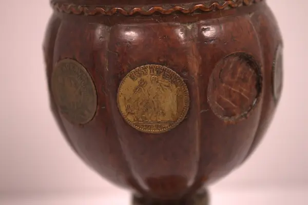 Alterkalk fra St.Halvards kapell på Løvøya, 1662.