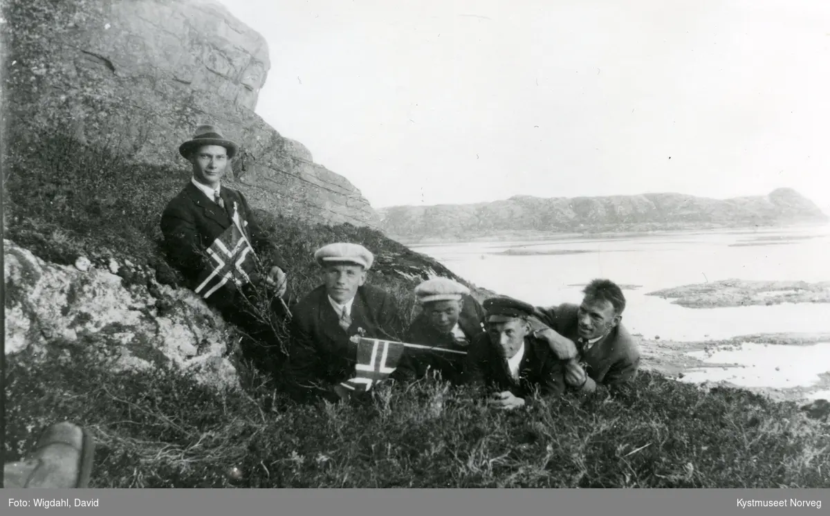 Otto Lillesul, Magne Valø, Arne Kjønsøy, Marius Buøy og Åsmund Valøy