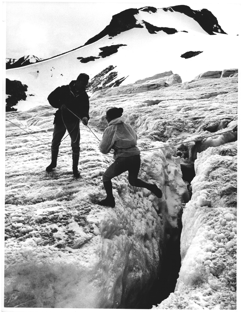 Det gikk! Svellnosbreen. Jotunheimen