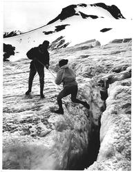 Det gikk! Svellnosbreen. Jotunheimen