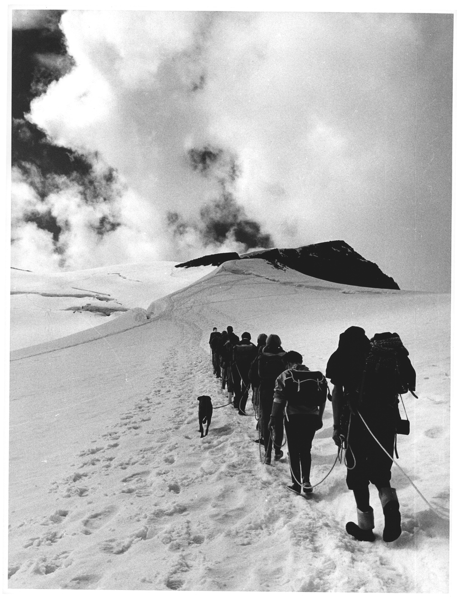 Til Galdhøpiggen over Styggebreen