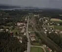 Flygfoto över Flisby i Nässjö kommun,  Jönköpings län 282/1969