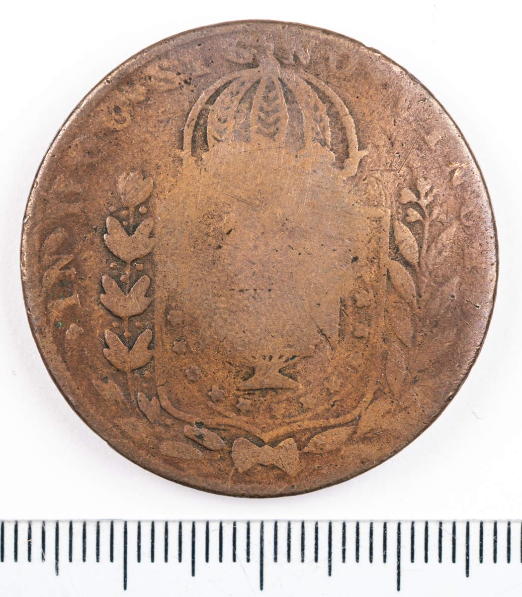 Mynt, Brasilien, 1824, 20 Reis.