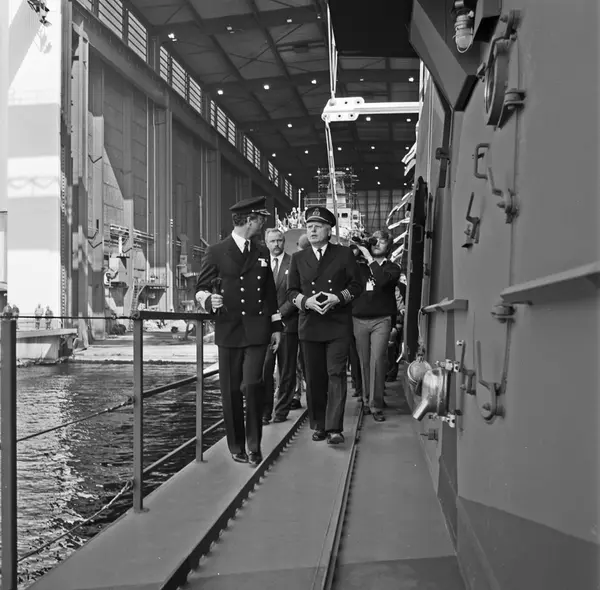 Sjösättning och dop av kkv typ Göteborg