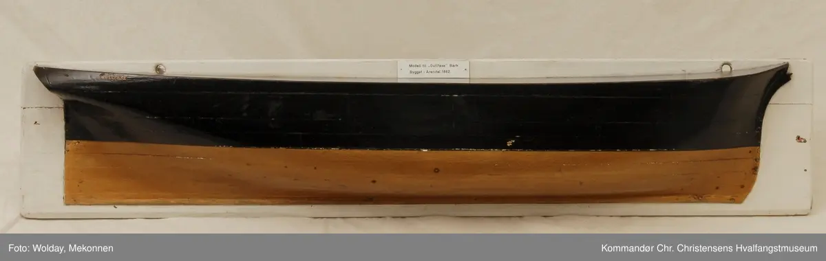 GULDFAXE
Nasjon: Norsk
Type: Bark
Byggeår: 1862
Byggested: Arendal, Norge
Verft: G. Knudsen
Endelig skjebne: Avrigget 1898 i Fredrikstad