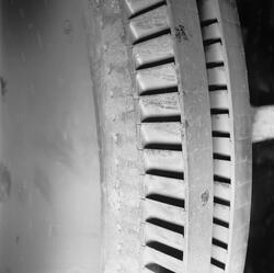 Jag. Östergotland maskinrum nr 1 skador turbinhjul