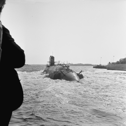 Sjösättning av ubåten sjöhästen