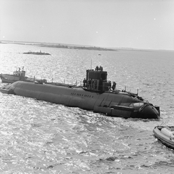 Sjösättning av ubåten sjöhästen