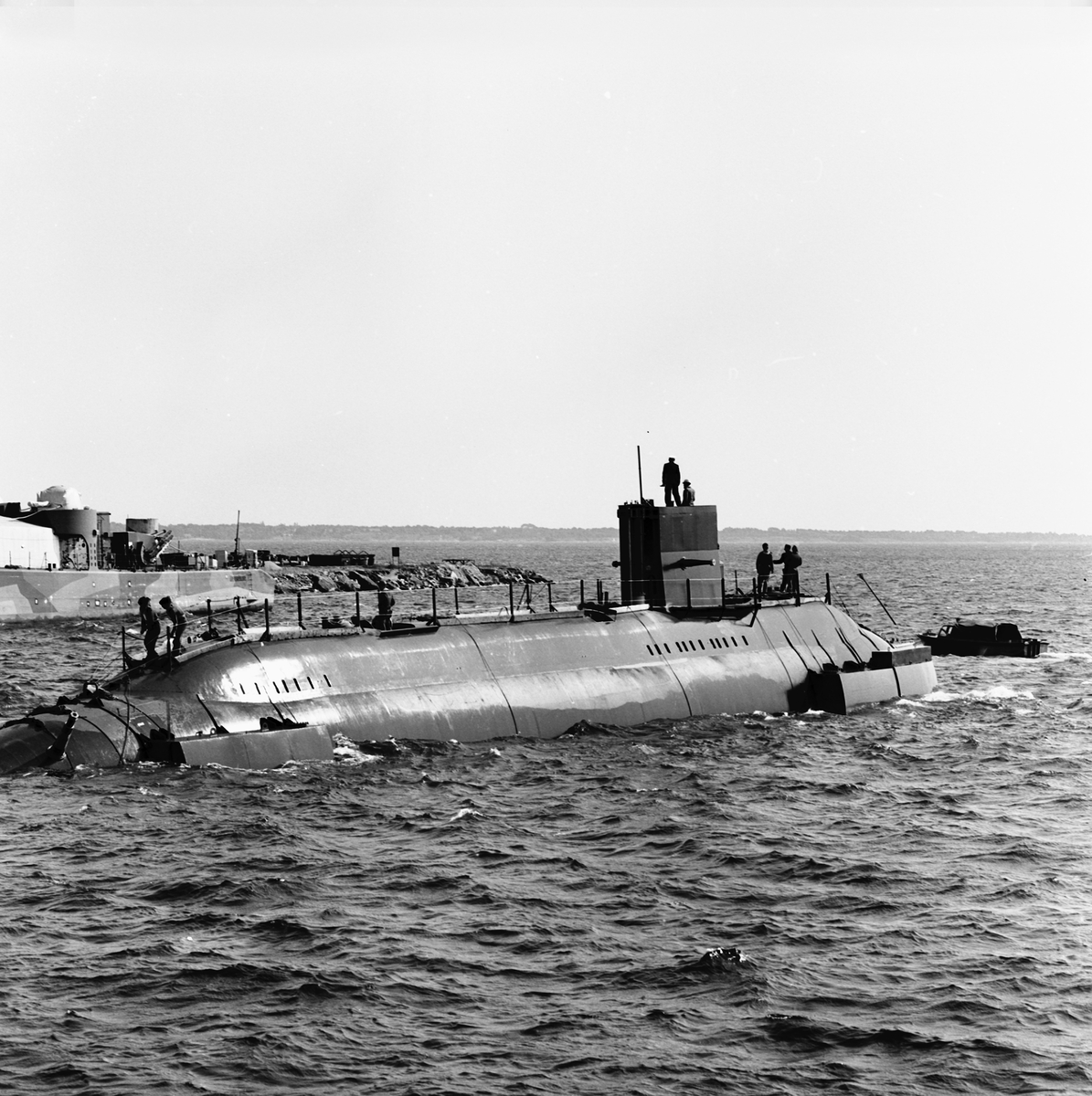 Sjösättning av ubåten sjöhästen