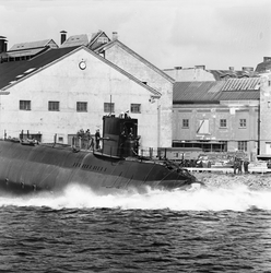 Sjösättning av ubåten sjöhästen