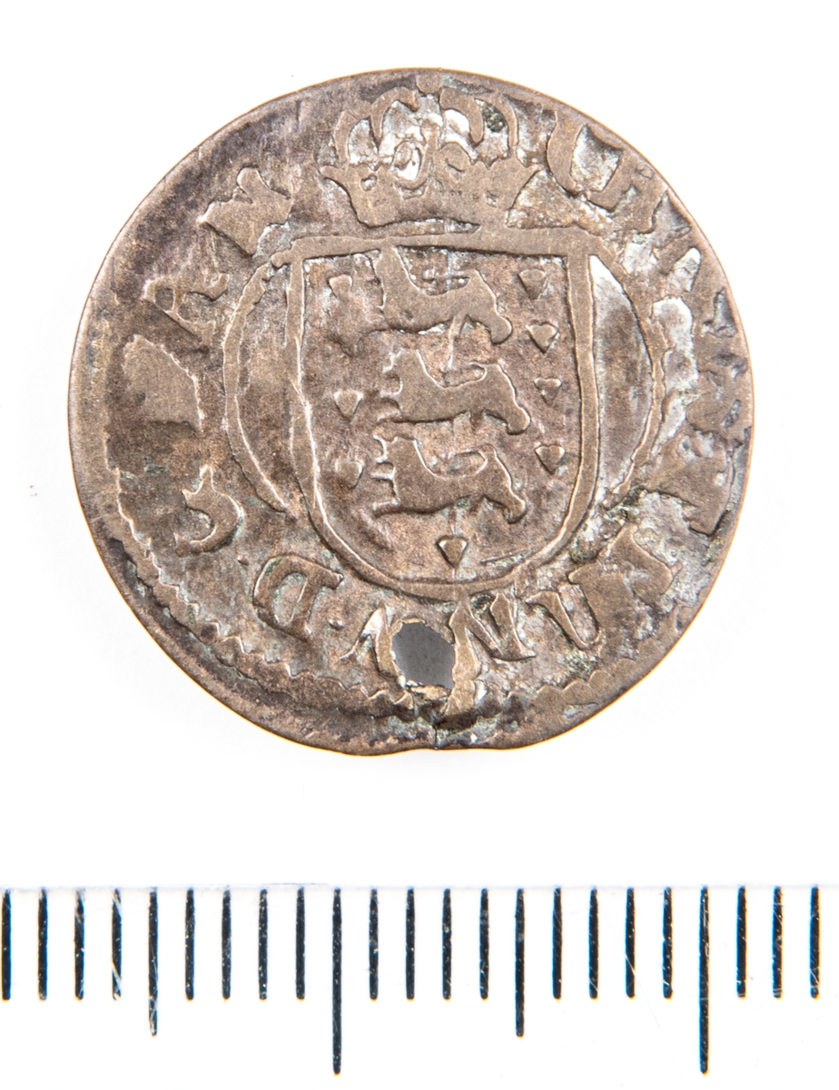 Mynt, Danmark, 1677, 2 Skilling.