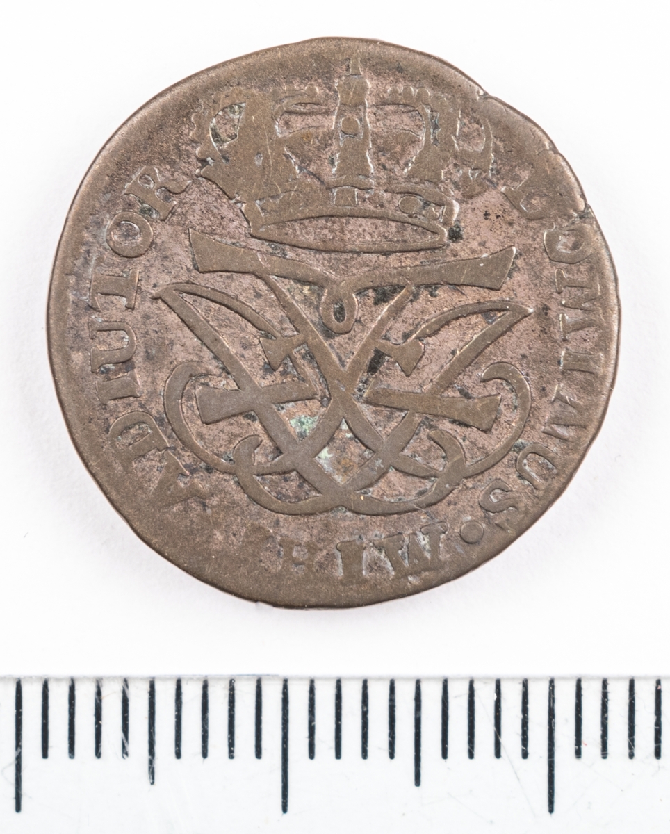 Mynt, Danmark, 1728, 4 Skilling.