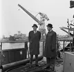V.D Bergelin och V.D Söderman ombord petrotank