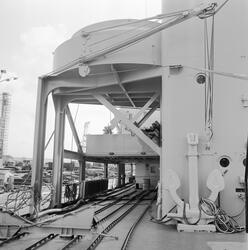 Minfartyget Älvsnabben maskinrum och brygga