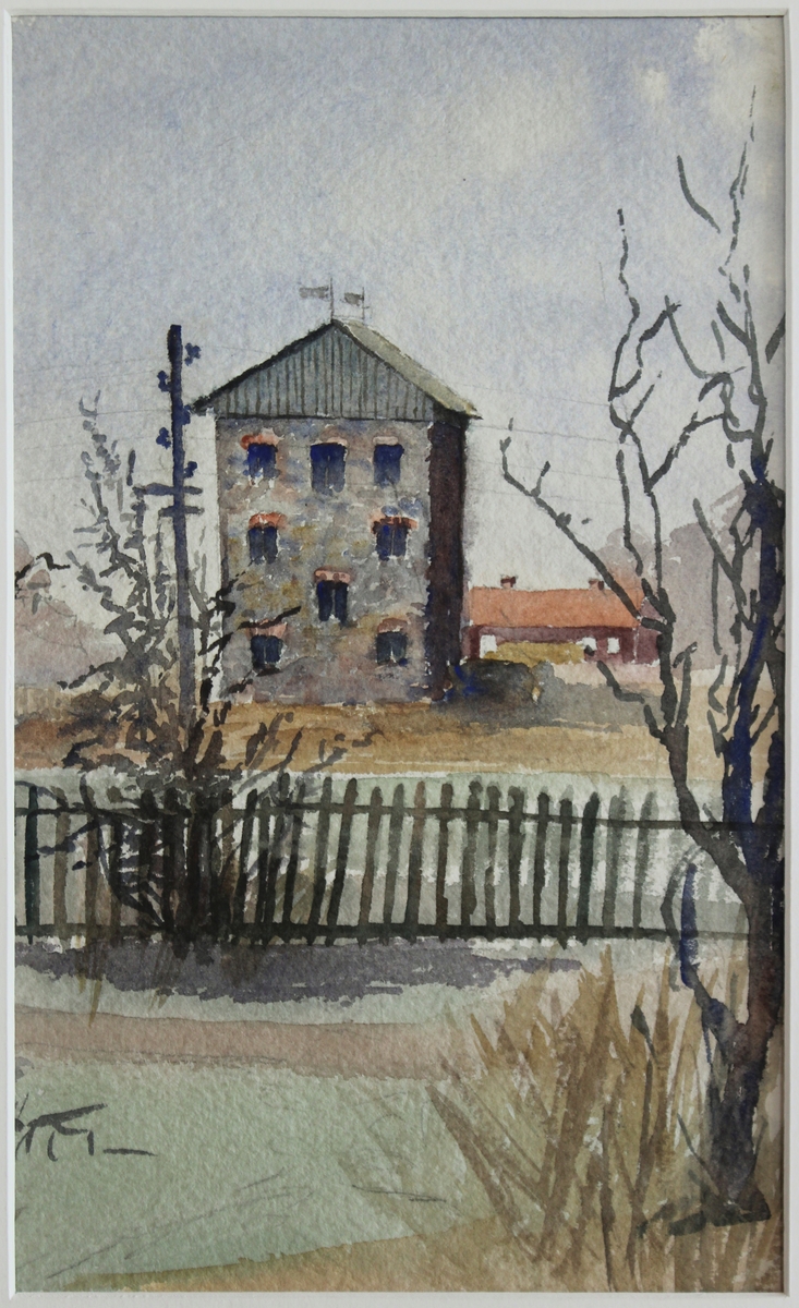 Hybelejens Kvarn [Akvarell]