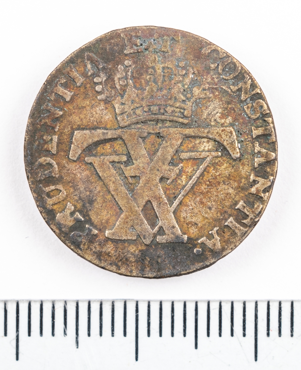 Mynt, Danmark, 1764, 4 Skilling.