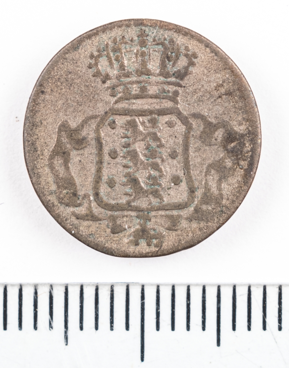 Mynt, Danmark, 1762, 1 Skilling.