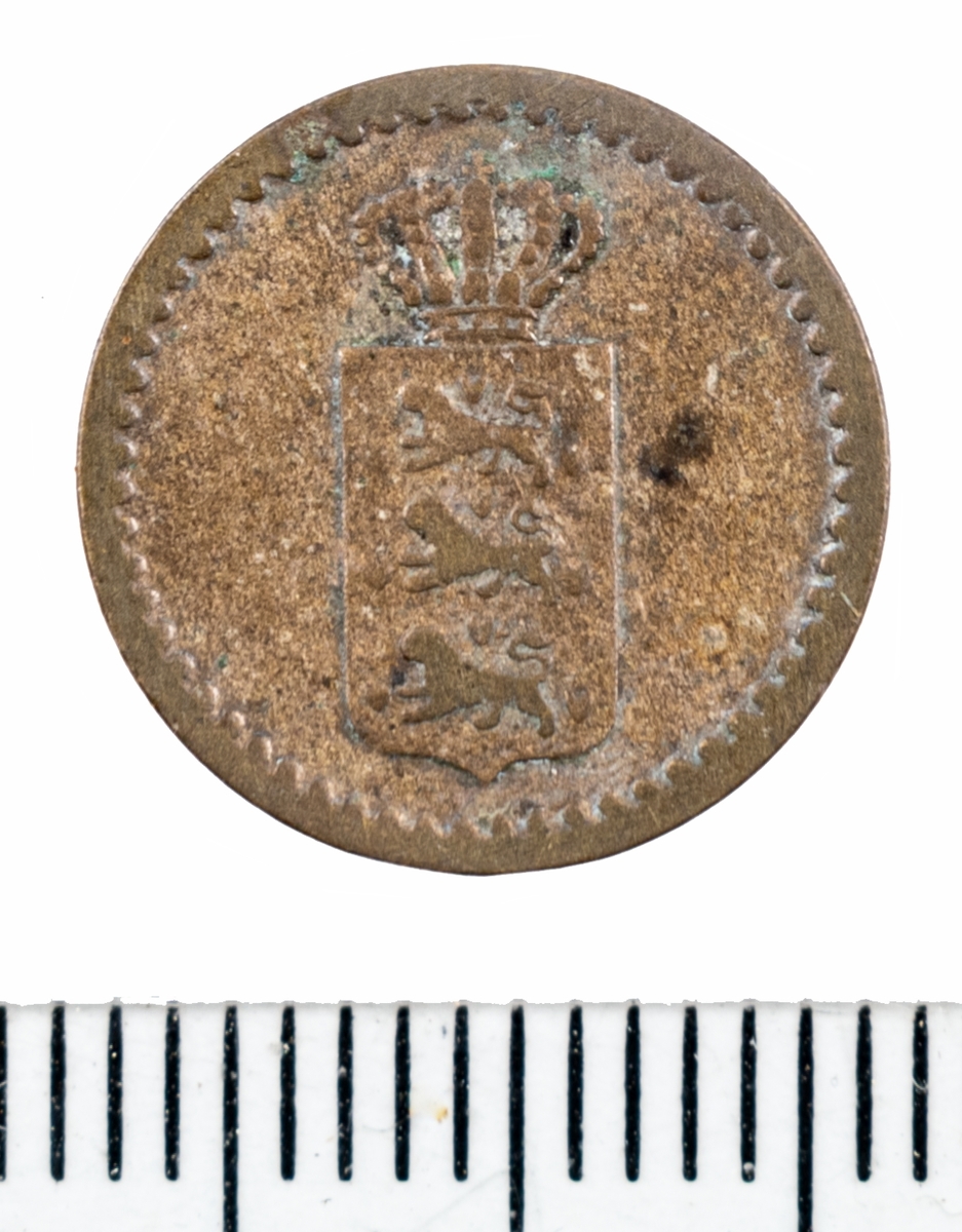 Mynt, Danmark, 1847, 2 Skilling.