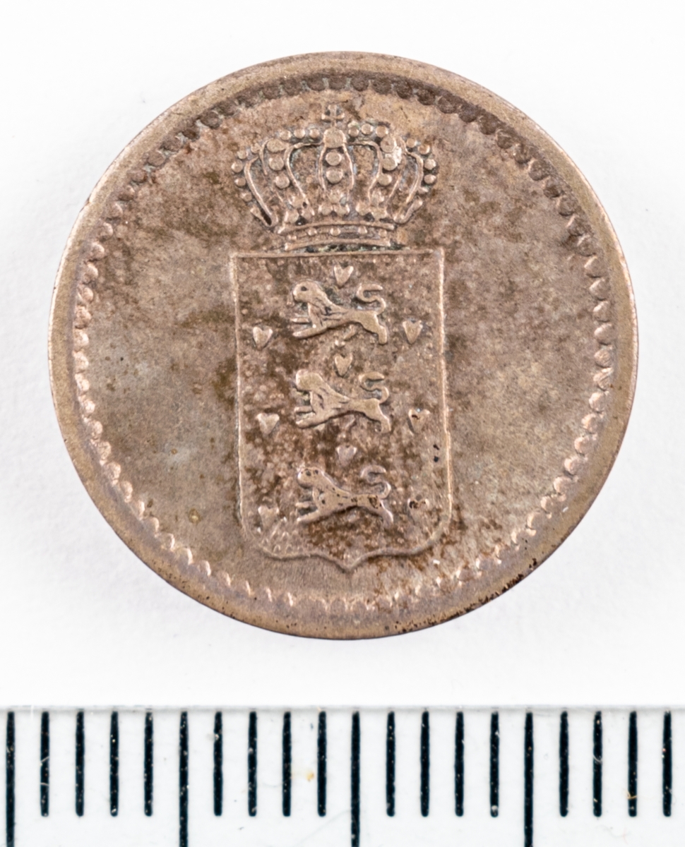 Mynt, Danmark, 1848, 10 Skilling.