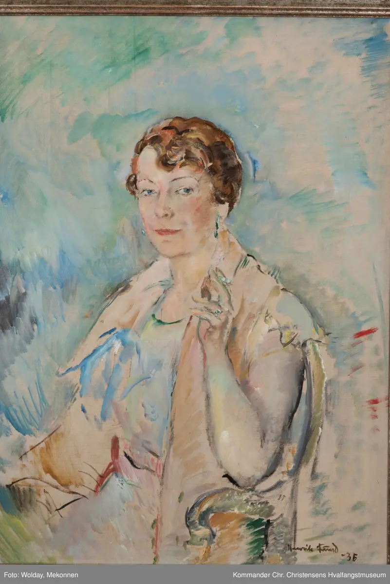 Portrett av Ingrid Christensen