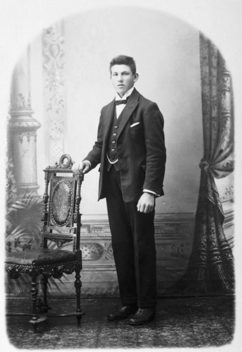 Alfred Andreassen, konfirmant.