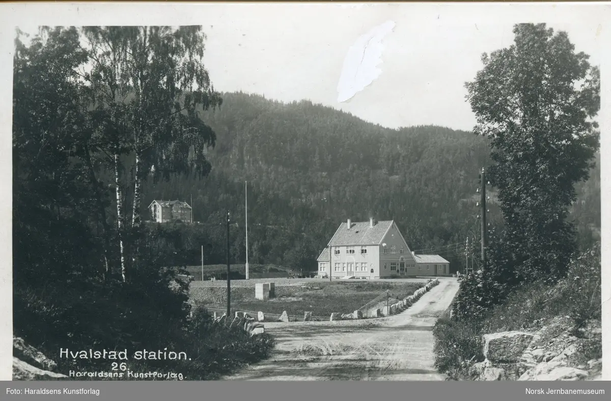 Hvalstad stasjon, oppført 1915