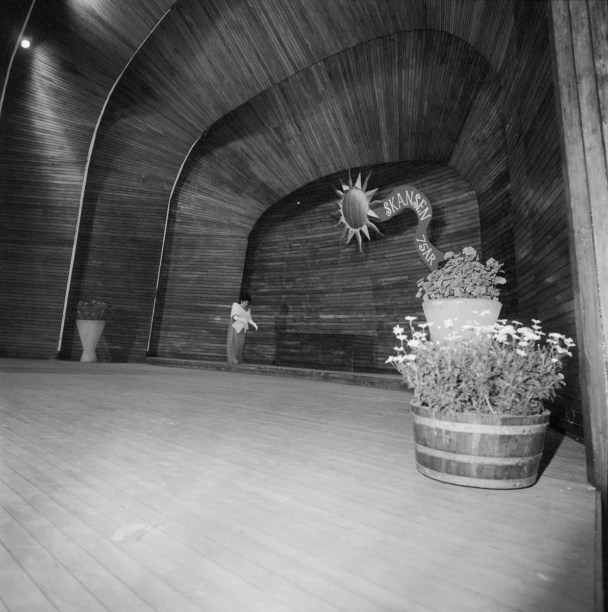 Birgit Nilsson på Sollidenscenen, Skansen.