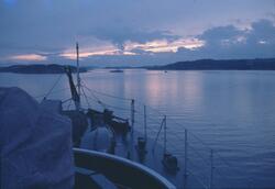 Styrsö solnedgång - Karlsö 1960