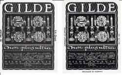 Gilde Aquavit non plus ultra. A/S Vinmonopolet. En eksportut