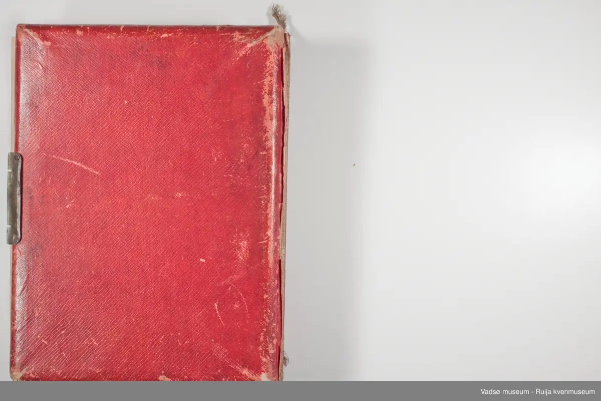 Albumet inneholder familebilder, kabinettkort for det meste. Det er 11 tintype i albumet. 

Om Tintype fotografering:

Tintype kom i 1853. Kvaliteten på bildet var dårlig, men prosessen ble raskt populær blant amatører og kanonfotografere. Dette var en enkel og billig prosess. I stedet for glass ble emulsjonen lagt på en tynn metallplate som ble fortinnet og malt svart. Når negativet lå på en mørk bakgrunn hadde det den effekt at det virket som et positivt bilde. Hos fagfotografen var det gjerne de bemidlede borgerne som lot seg fotografere, men med denne prosessen kunne også arbeideren ha råd til å la seg avbilde. Disse bildene tatt med tintype har i ettertid vært viktige for historikere som har forsket på det lavere sosiale laget av befolkningen.  Tintype prosessen var rask, krevde lite kjemi, og siden metallplaten ikke trakk vann så tørket den med det samme. Bildene kunne klippes til så de passet i medaljonger eller i små papirrammer, og de tålte å bli sendt i posten. Prosessen ble brukt helt frem til 1950 tallet, da den ble overtatt av polaroidfotografiet og 35mm film.