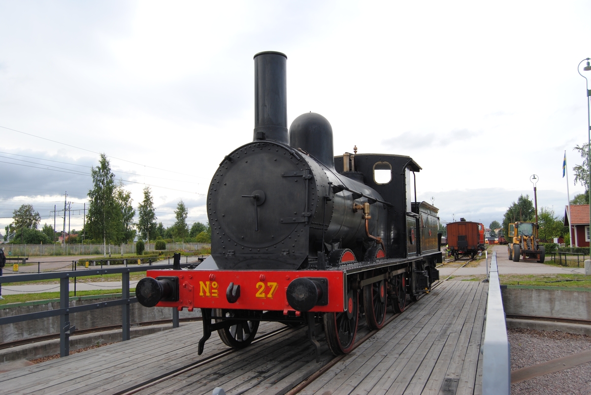Ånglok BJ K nr 27.