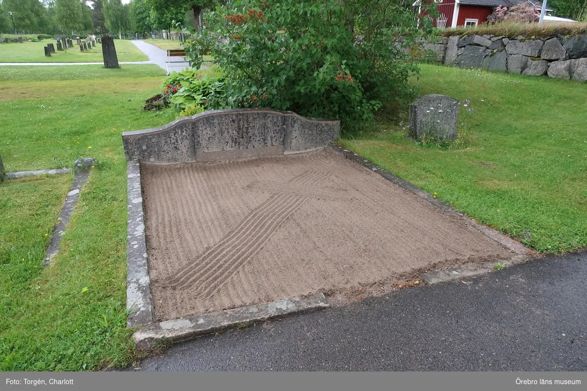 Inventering av kulturhistoriskt värdefulla gravvårdar i samband med upprättade av vård- och underhållsplan för Lindesbergs södra kyrkogård, avseende kulturhistoriska värden.