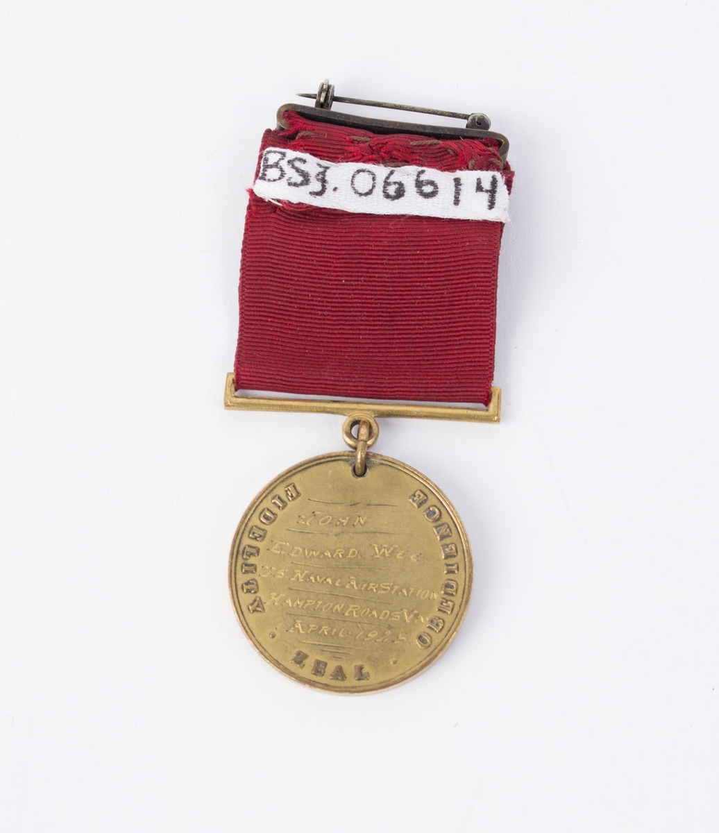 Motiv av seilskip CONSTITUTION.