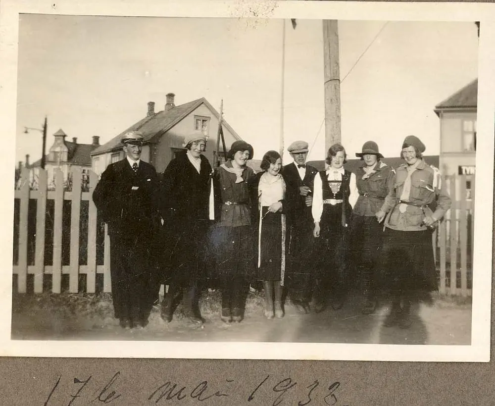 17de mai 1938
Anna Kristine A Storrøsten var aktiv speider