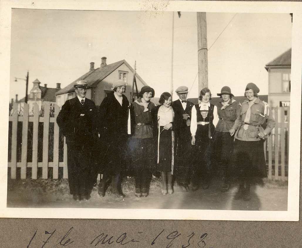 17de mai 1938
Anna Kristine A Storrøsten var aktiv speider