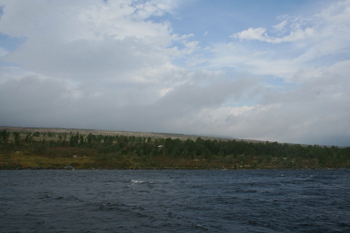 Båt på Femund, natur