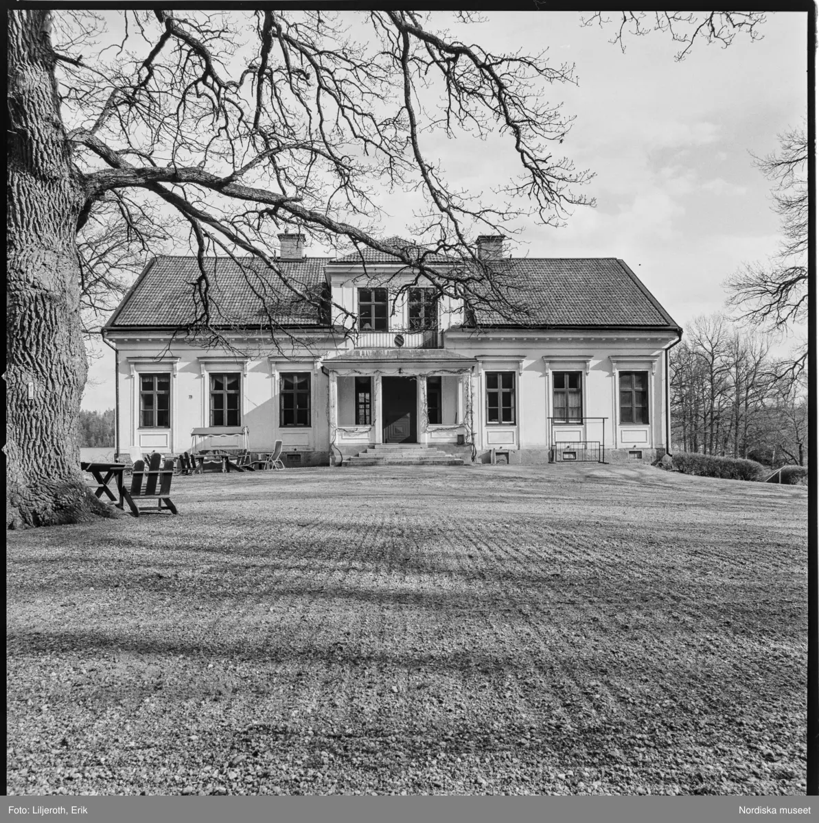 Forsnäs, herrgård, exteriör, Forsa socken, Södermanland.