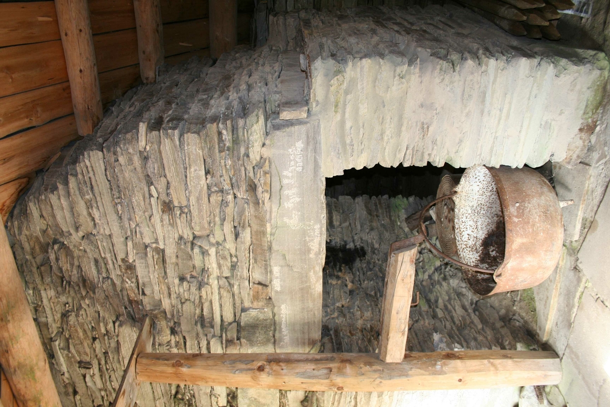 Innvendig, peis, Rausjødalen