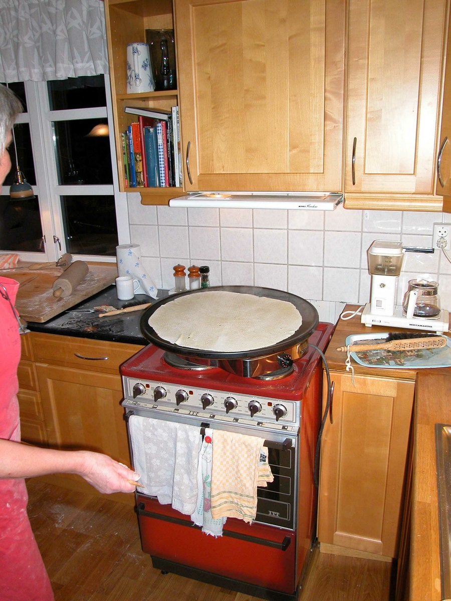 Lefsebaking / steking
