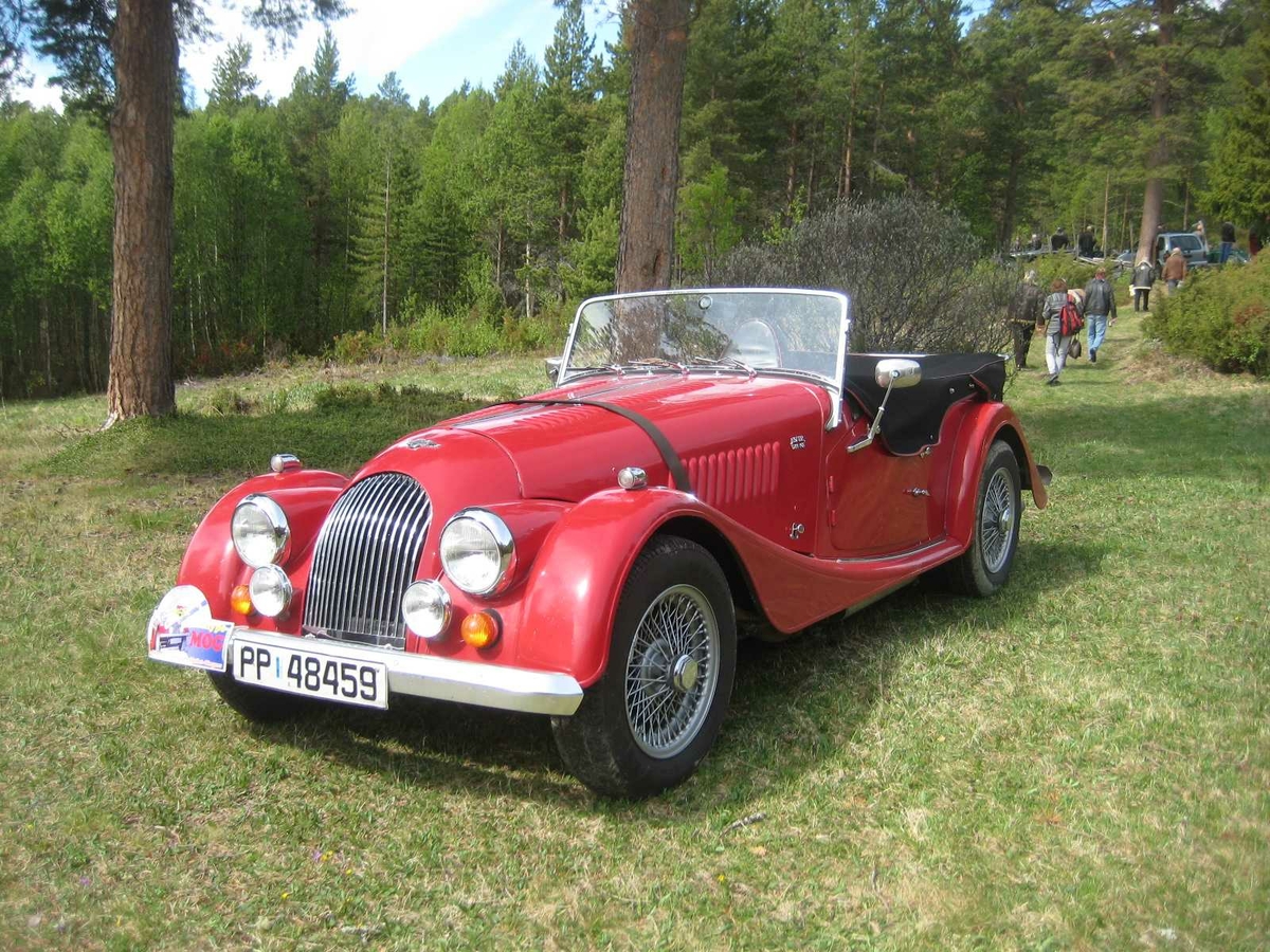 Besøk av Morgan Car Norway