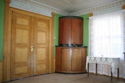 Interiør, hjørneskap