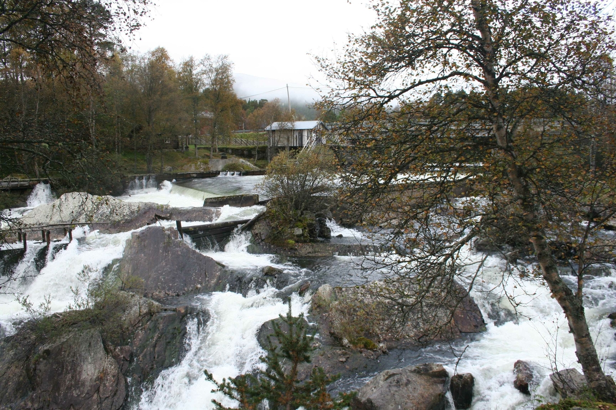 Sagbruk, vassrenna,  Vannbruksmuseet, Atnbrua