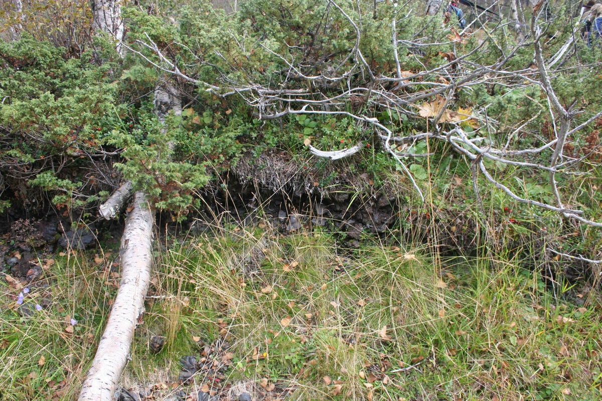 slagghaugen låg litt lenger øst, MINØ. 146032